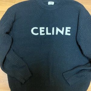 Men Celine oversize hoodie